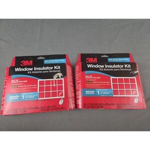 2X 3M Indoor Window Insulation, Insulator‎ Kit for 1 1 Oversized Window, Clear